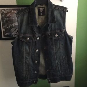 SP Collection Denim Vest size L